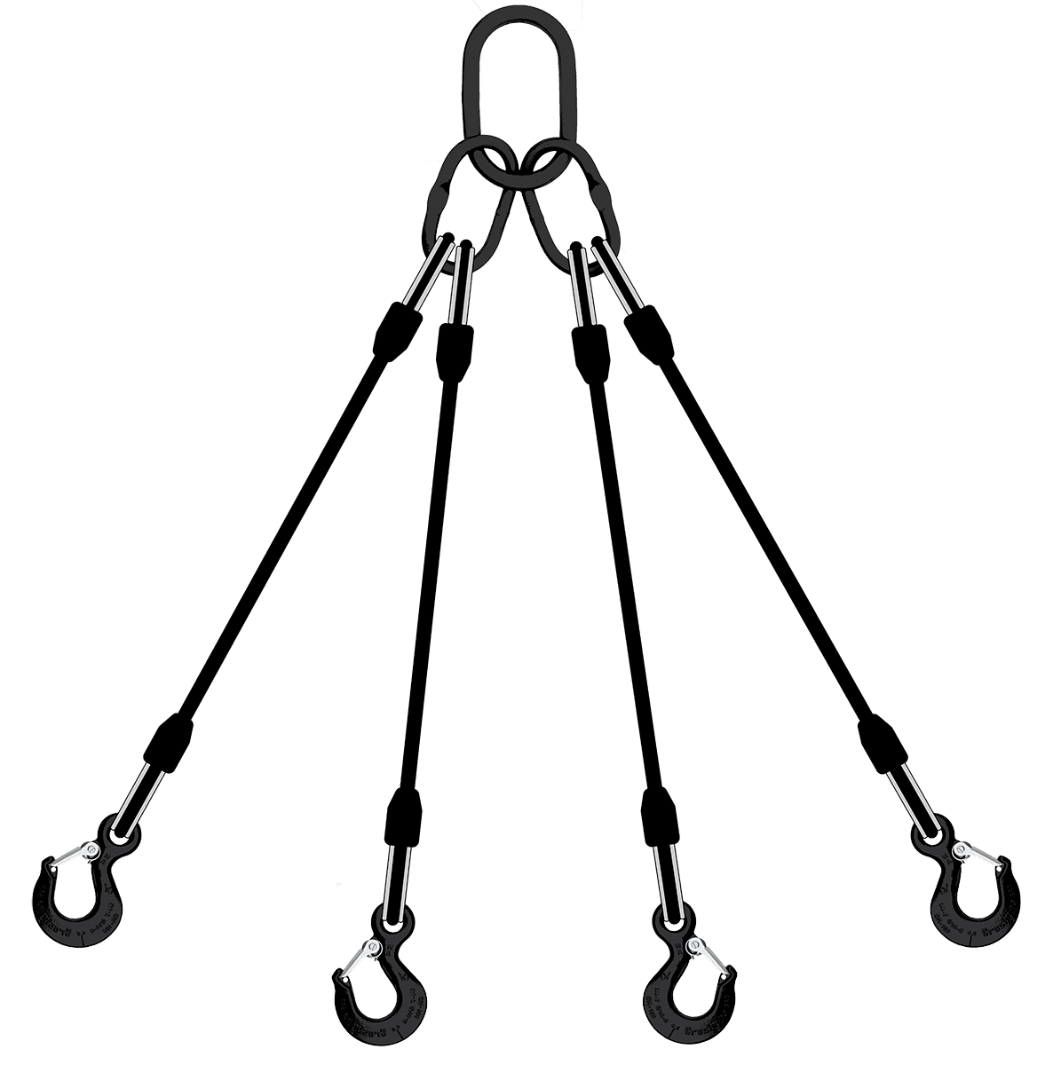 Single Leg Wire Rope Slings and Capacities